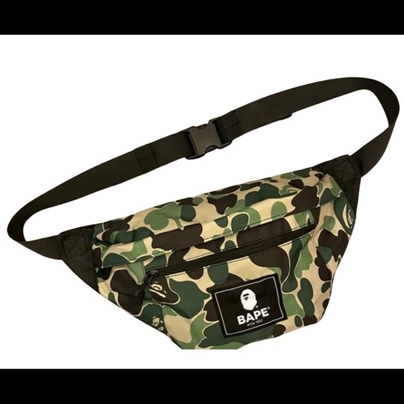 Bape Bags Sold A Bathing Ape Bape Waistshoulder Large Unisex